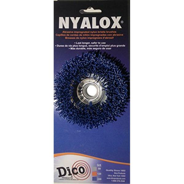 Divine Brothers 3 in. 240 Grit Cup Brush Blue, 5PK 2492536